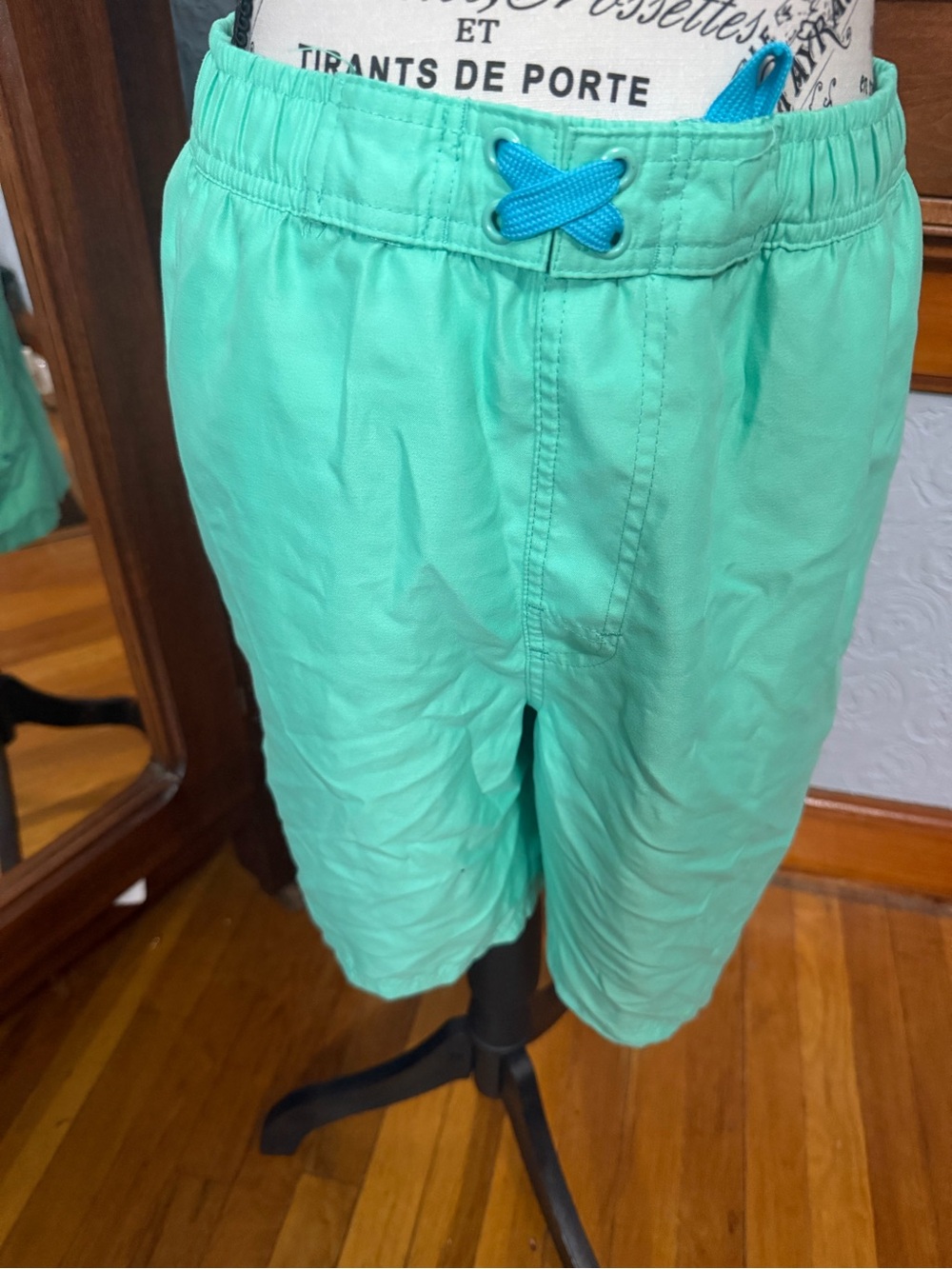 Mint Green Men Swim Shorts